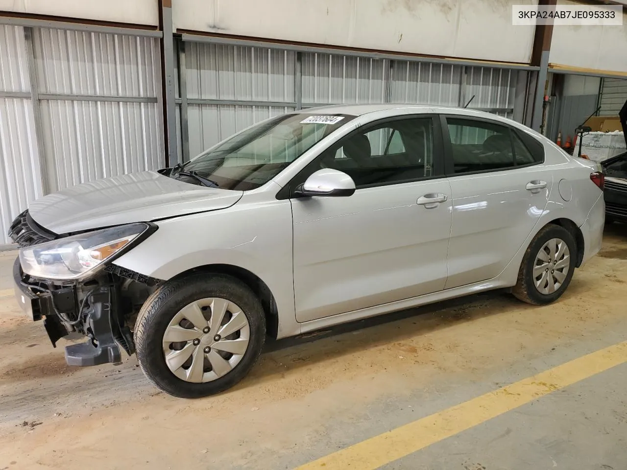 2018 Kia Rio Lx VIN: 3KPA24AB7JE095333 Lot: 72037604