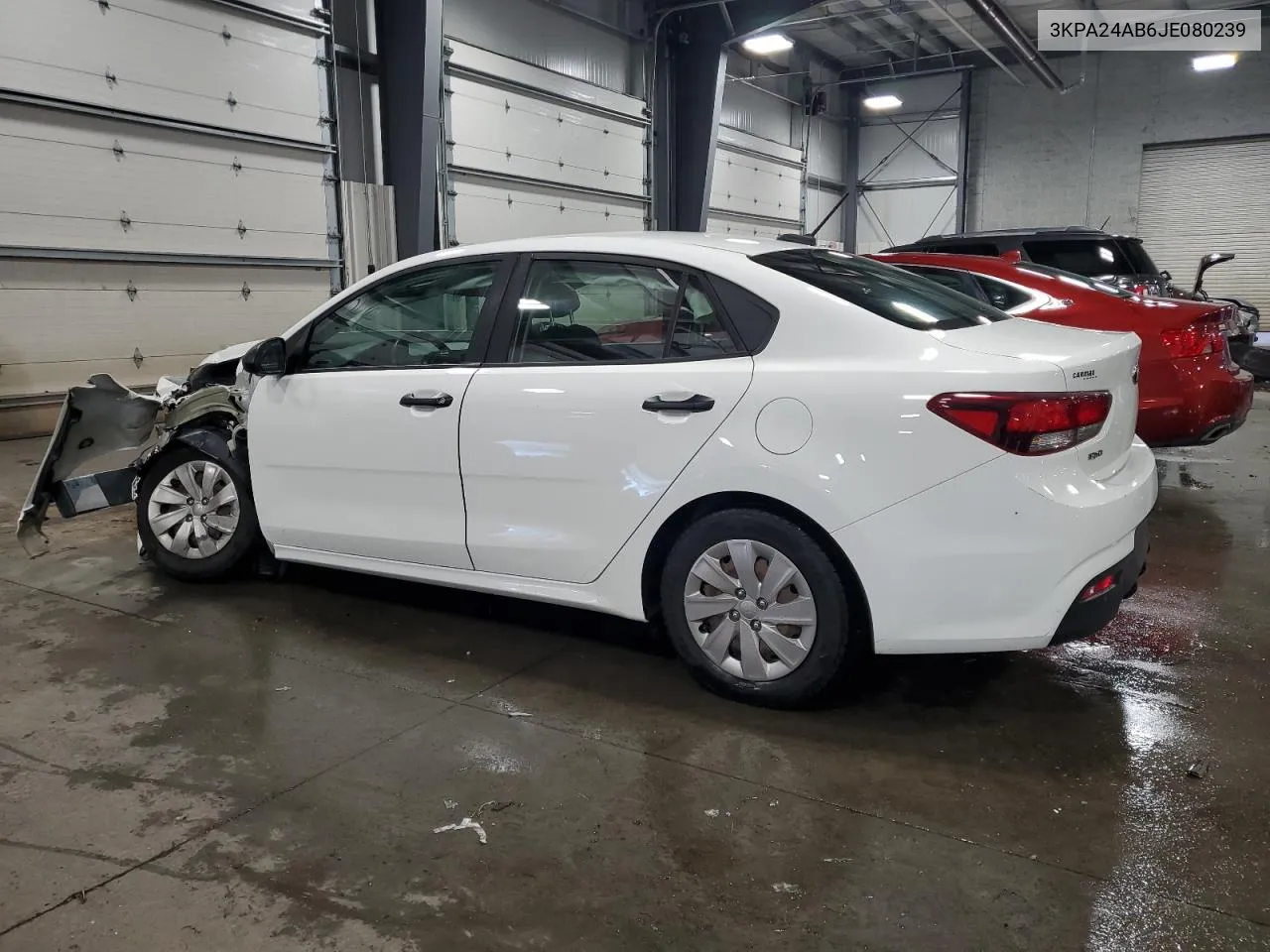 2018 Kia Rio Lx VIN: 3KPA24AB6JE080239 Lot: 72198494