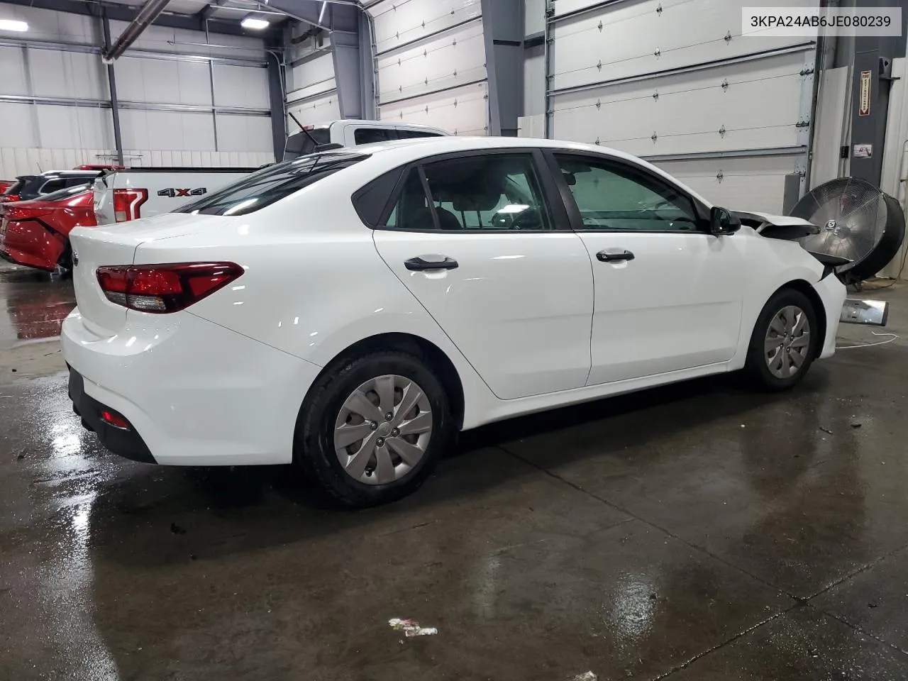 2018 Kia Rio Lx VIN: 3KPA24AB6JE080239 Lot: 72198494