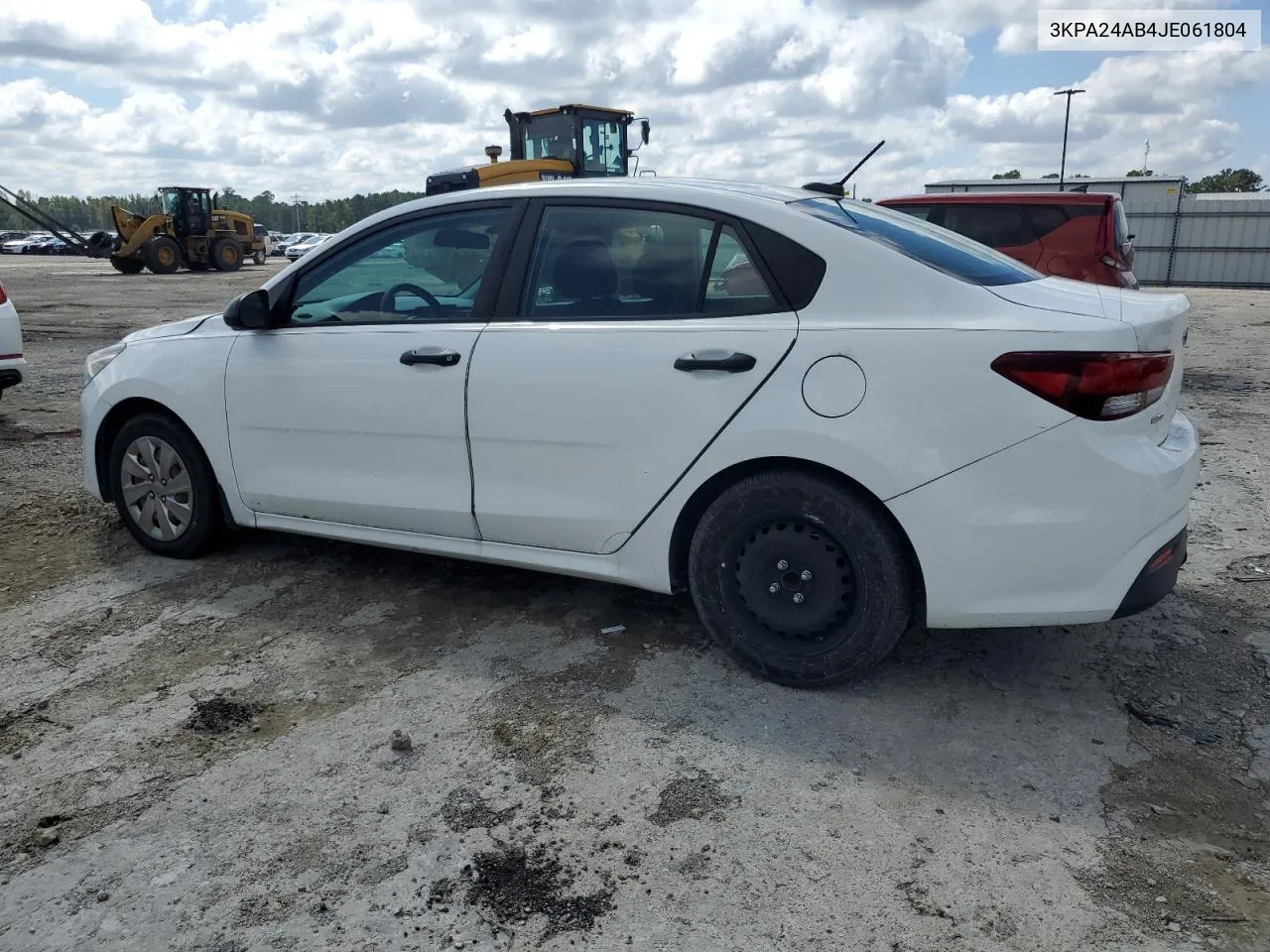 2018 Kia Rio Lx VIN: 3KPA24AB4JE061804 Lot: 72533424