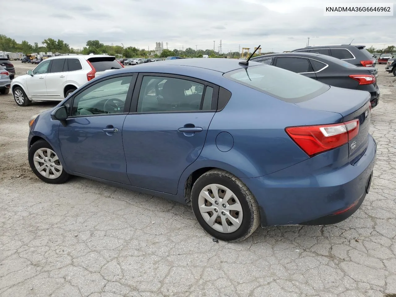 2018 Kia Rio Lx VIN: KNADM4A36G6646962 Lot: 72752744