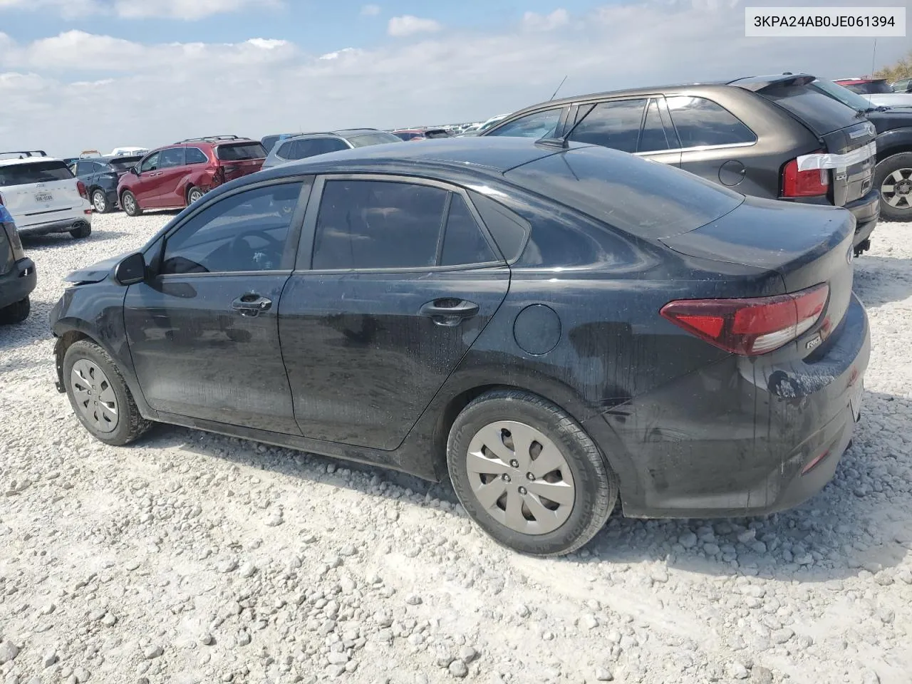 2018 Kia Rio Lx VIN: 3KPA24AB0JE061394 Lot: 72996334