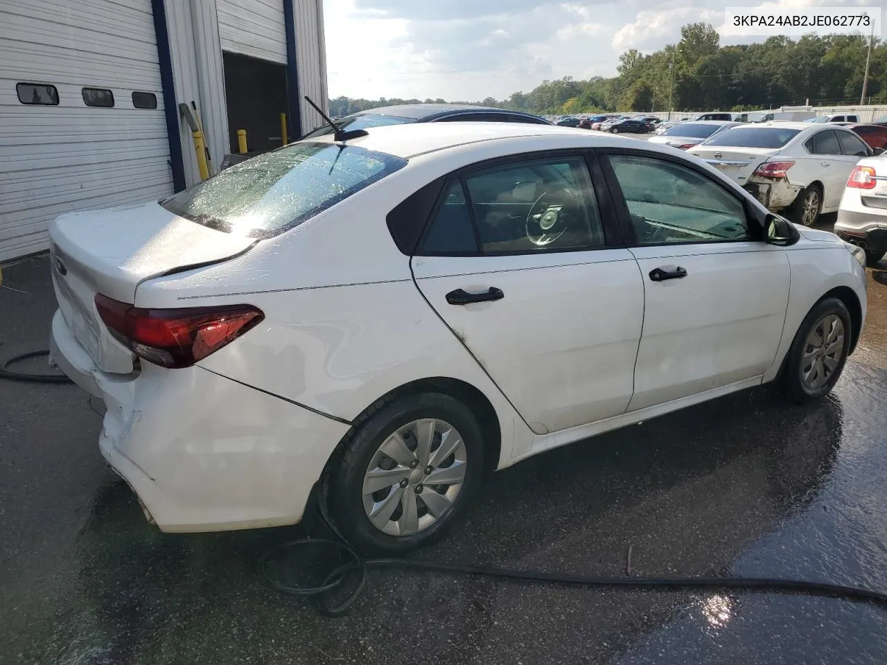 2018 Kia Rio Lx VIN: 3KPA24AB2JE062773 Lot: 74847944