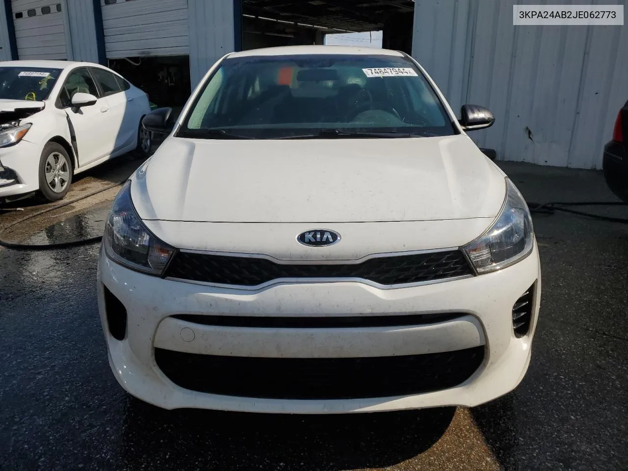 2018 Kia Rio Lx VIN: 3KPA24AB2JE062773 Lot: 74847944