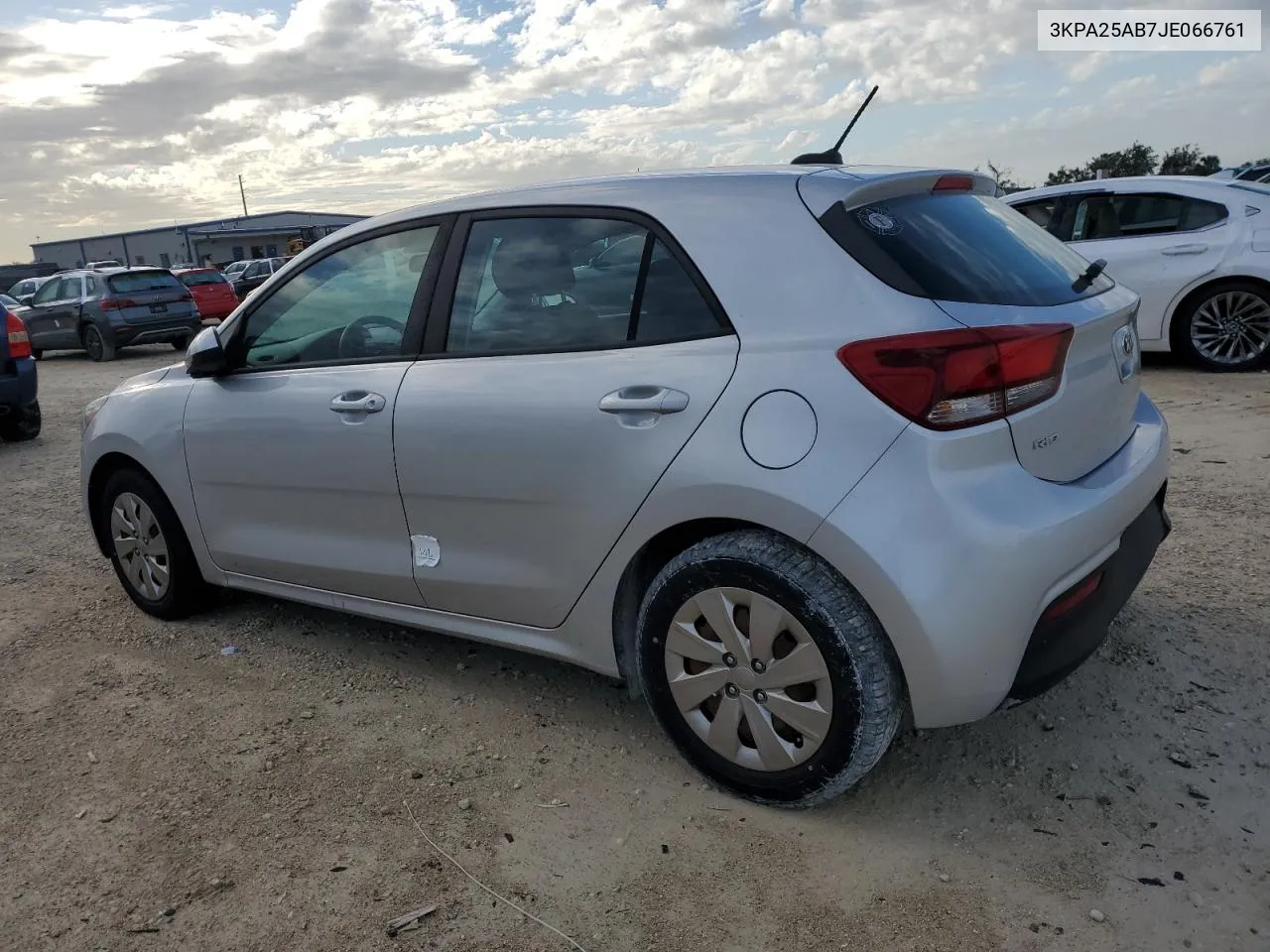 2018 Kia Rio Lx VIN: 3KPA25AB7JE066761 Lot: 74899234