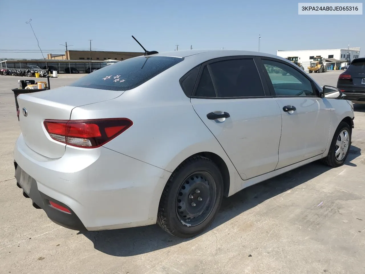 2018 Kia Rio Lx VIN: 3KPA24AB0JE065316 Lot: 74929564