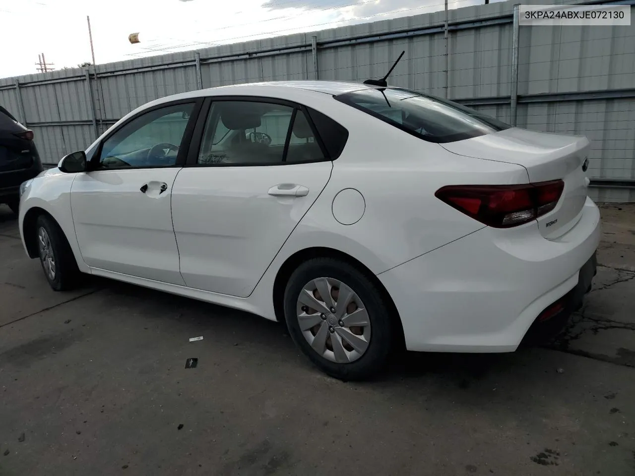 2018 Kia Rio Lx VIN: 3KPA24ABXJE072130 Lot: 74957924