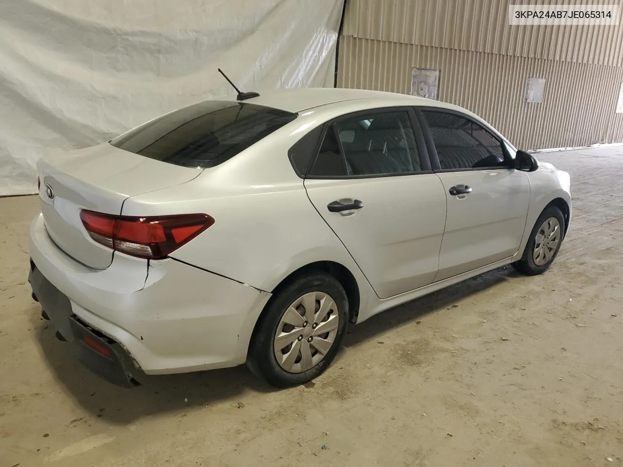 2018 Kia Rio Lx VIN: 3KPA24AB7JE065314 Lot: 75032494