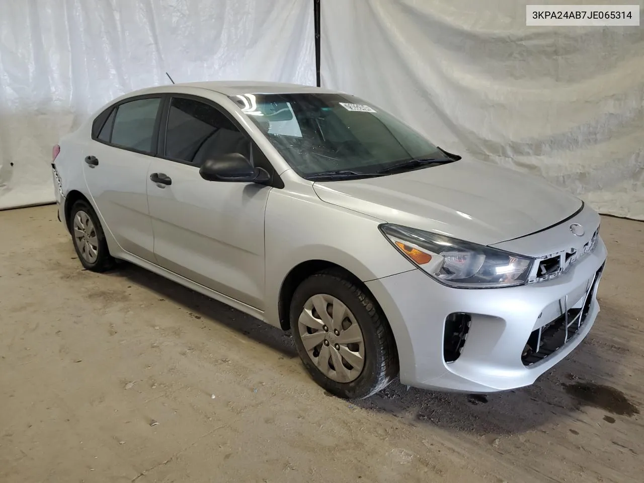 2018 Kia Rio Lx VIN: 3KPA24AB7JE065314 Lot: 75032494