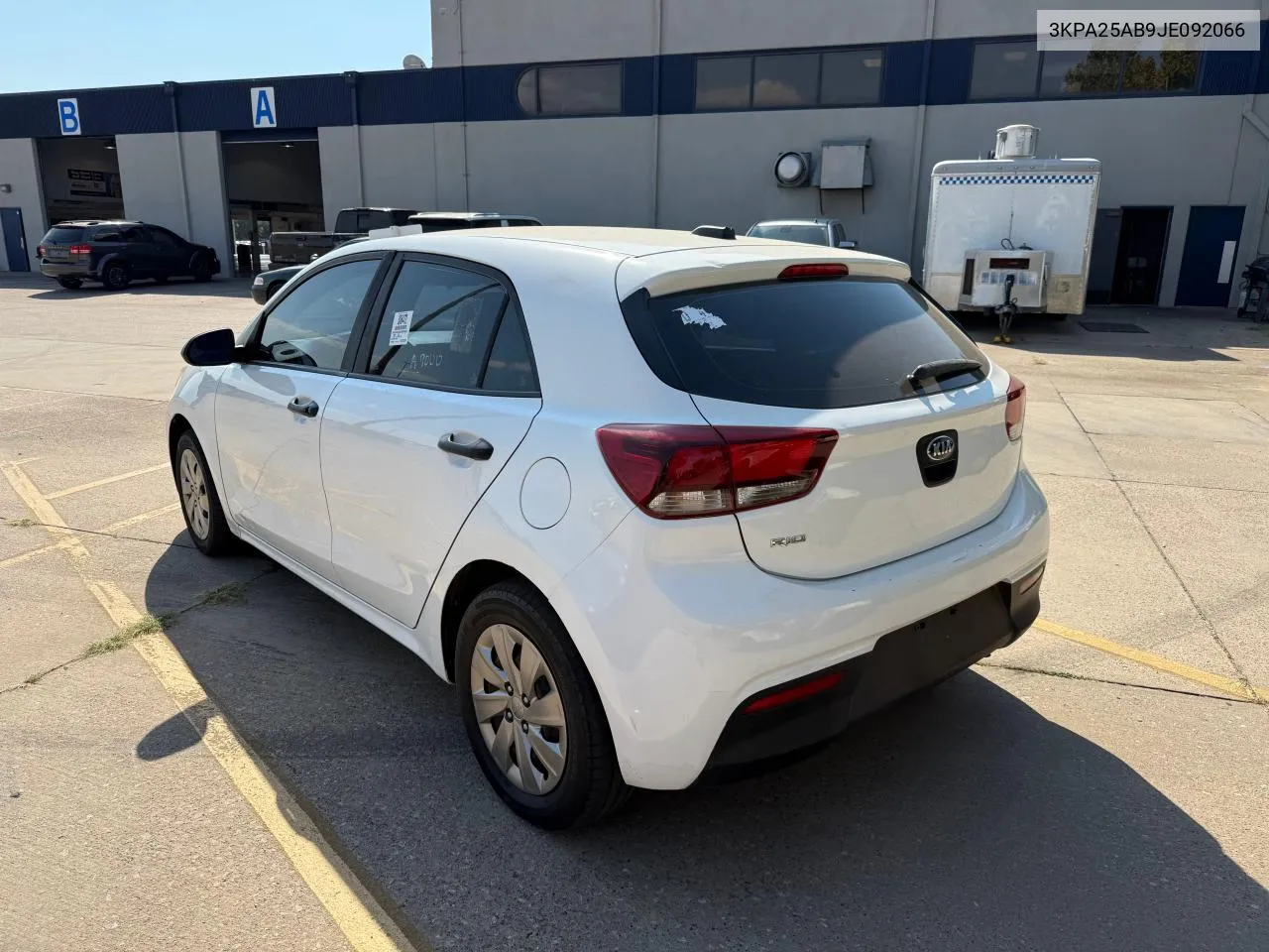 2018 Kia Rio Lx VIN: 3KPA25AB9JE092066 Lot: 75867034