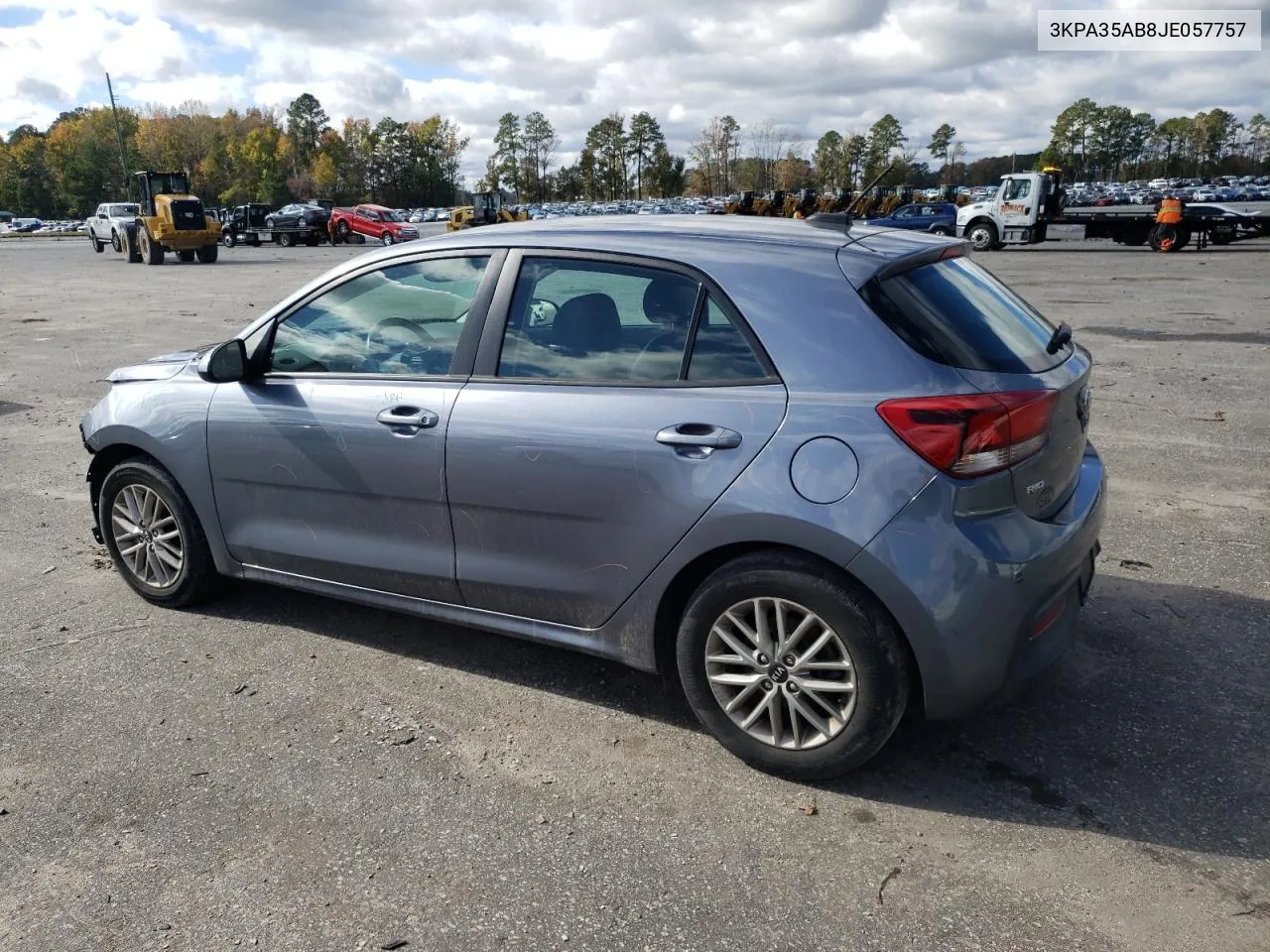 2018 Kia Rio Ex VIN: 3KPA35AB8JE057757 Lot: 75894104