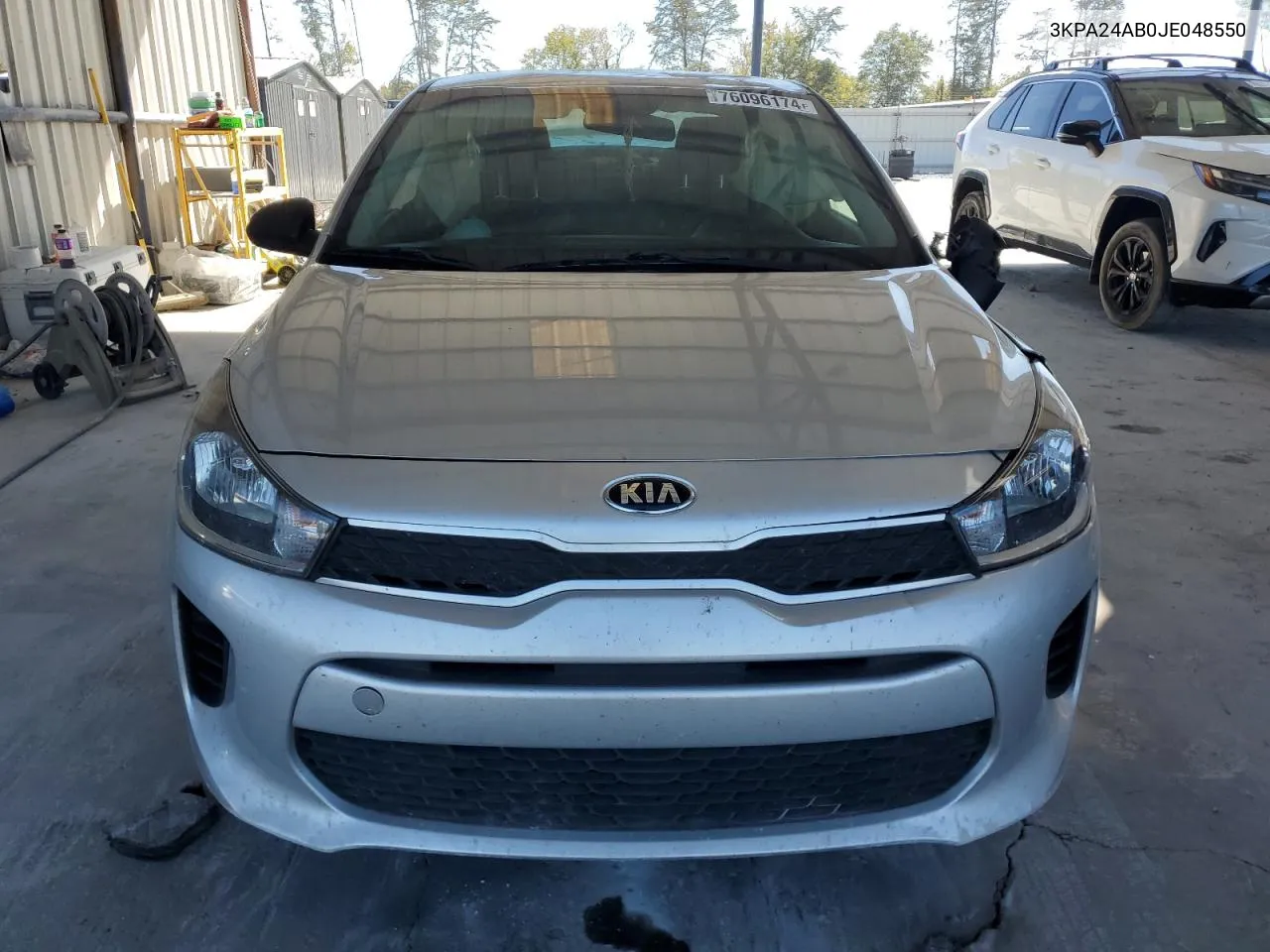 2018 Kia Rio Lx VIN: 3KPA24AB0JE048550 Lot: 76096174