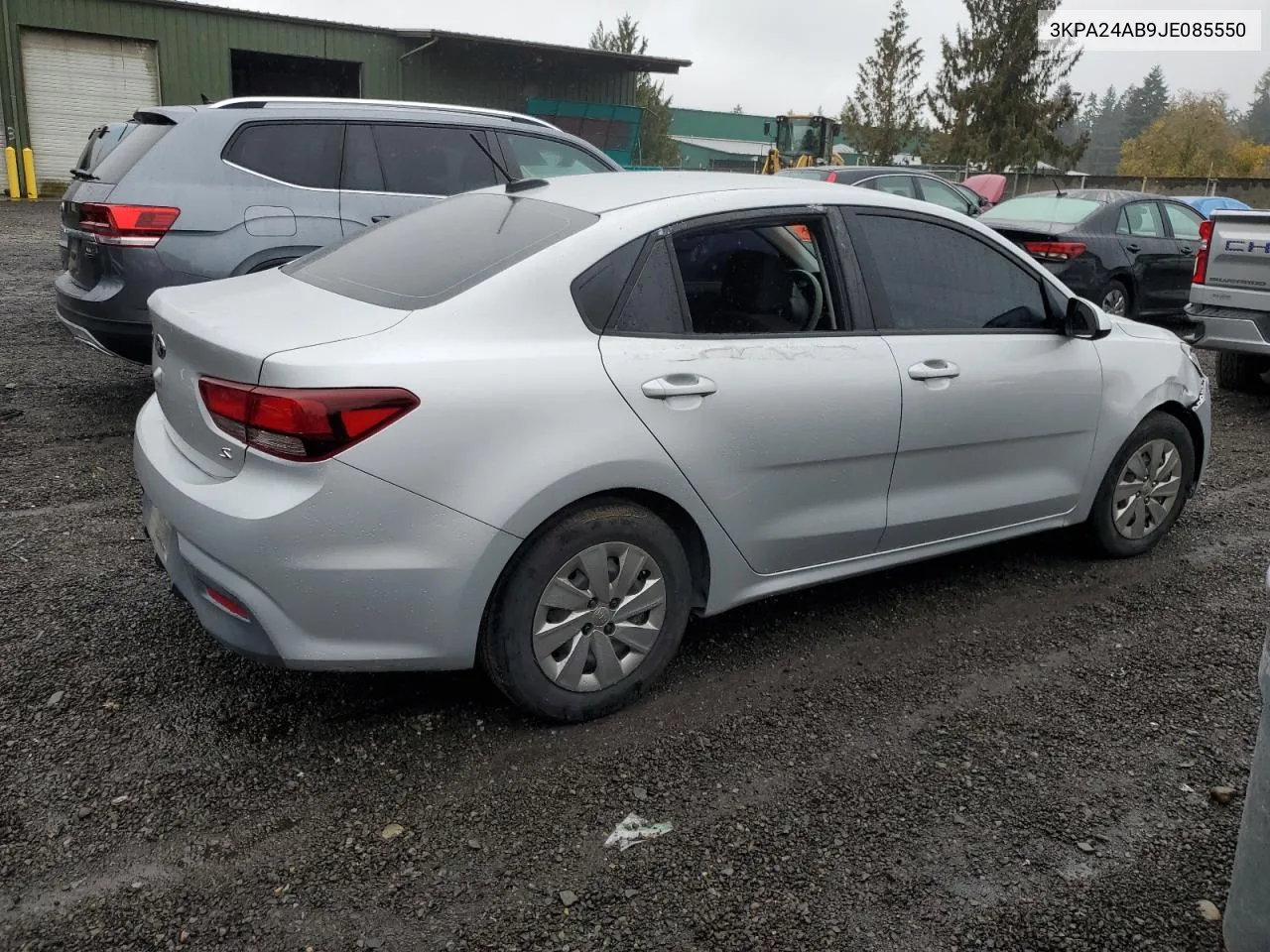 2018 Kia Rio Lx VIN: 3KPA24AB9JE085550 Lot: 76200574