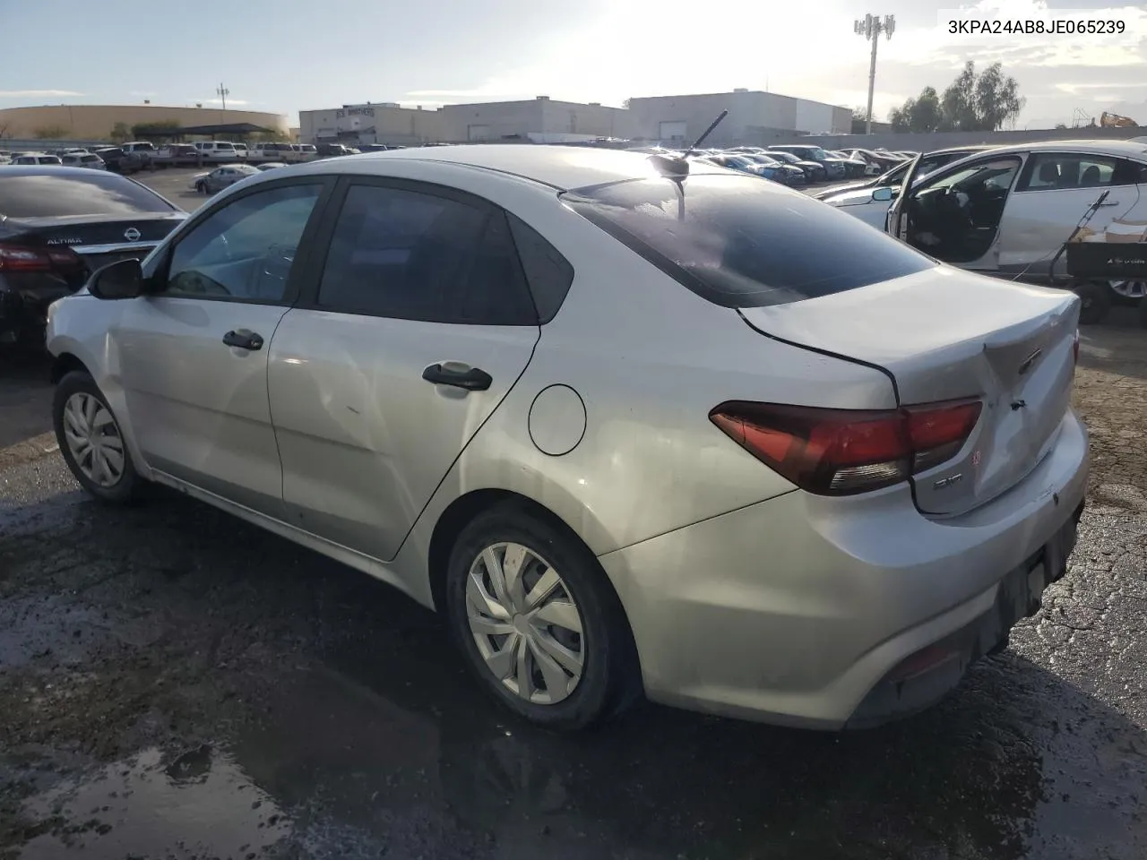 2018 Kia Rio Lx VIN: 3KPA24AB8JE065239 Lot: 76419544