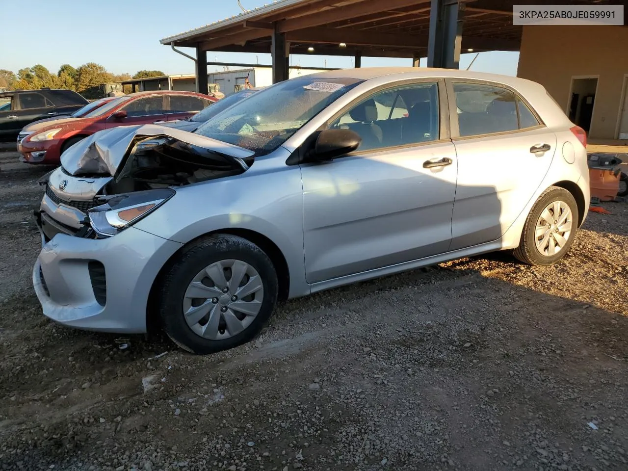 2018 Kia Rio Lx VIN: 3KPA25AB0JE059991 Lot: 76620204