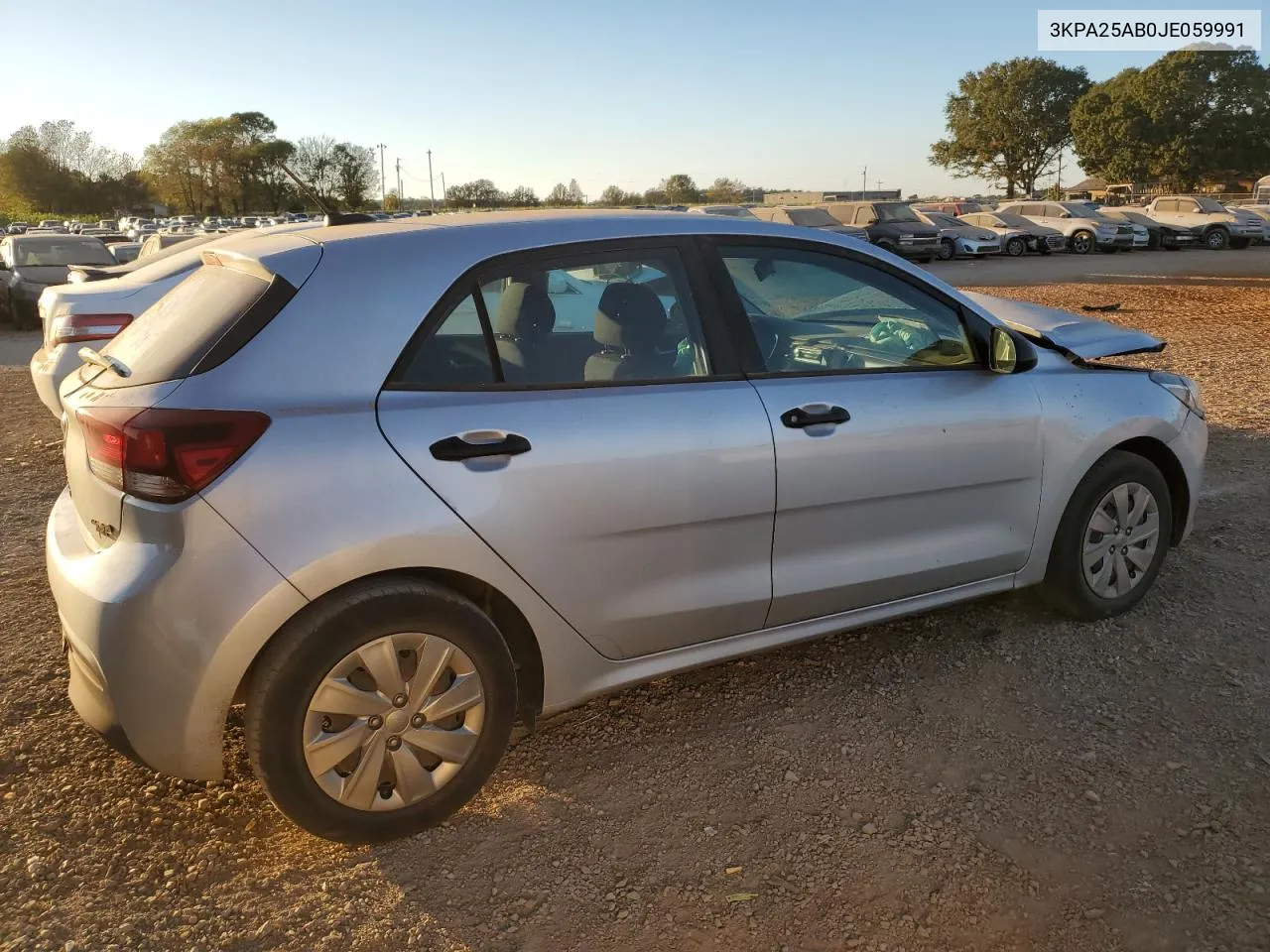 2018 Kia Rio Lx VIN: 3KPA25AB0JE059991 Lot: 76620204