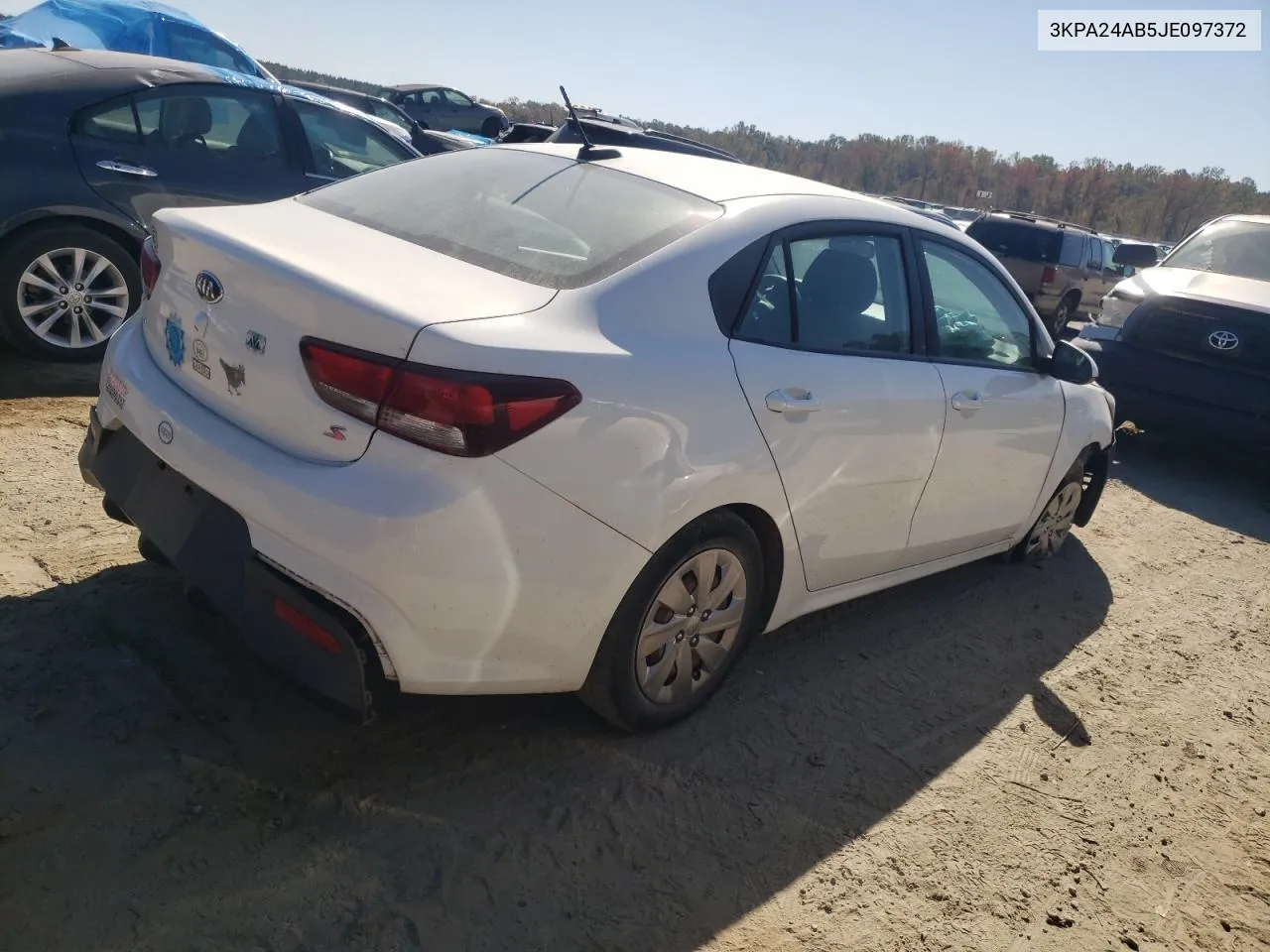 2018 Kia Rio Lx VIN: 3KPA24AB5JE097372 Lot: 77210444