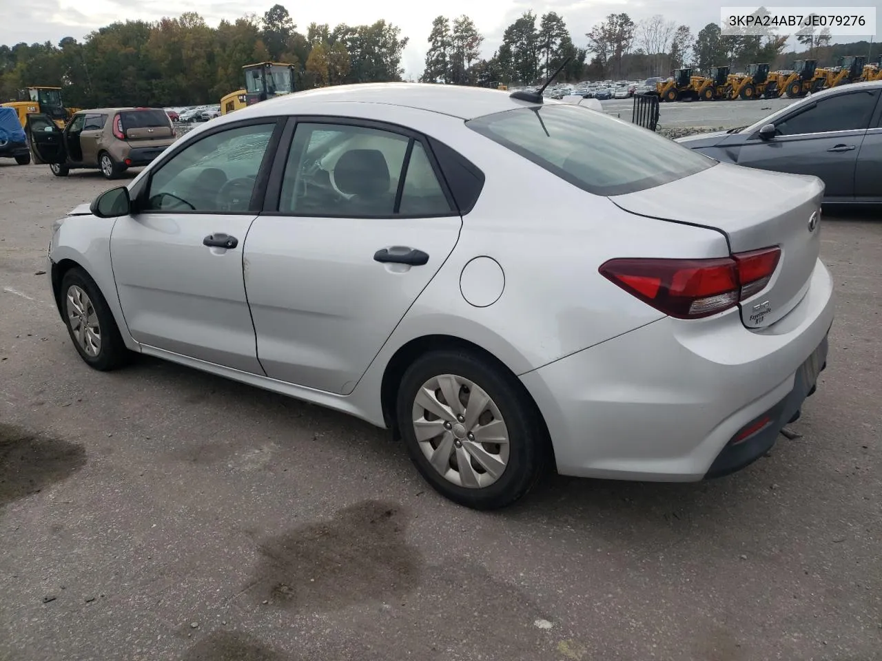 2018 Kia Rio Lx VIN: 3KPA24AB7JE079276 Lot: 78375214