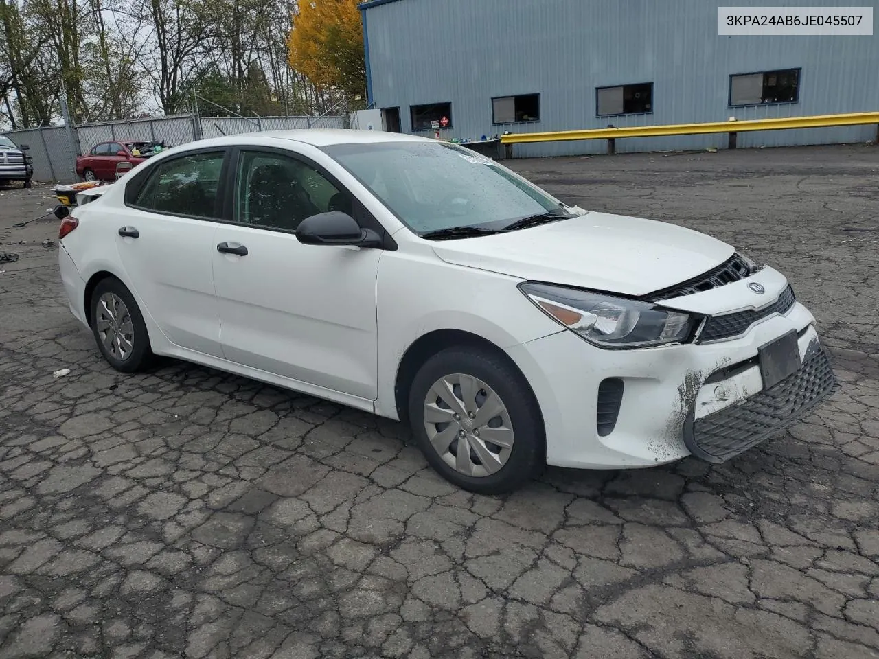 2018 Kia Rio Lx VIN: 3KPA24AB6JE045507 Lot: 79137054