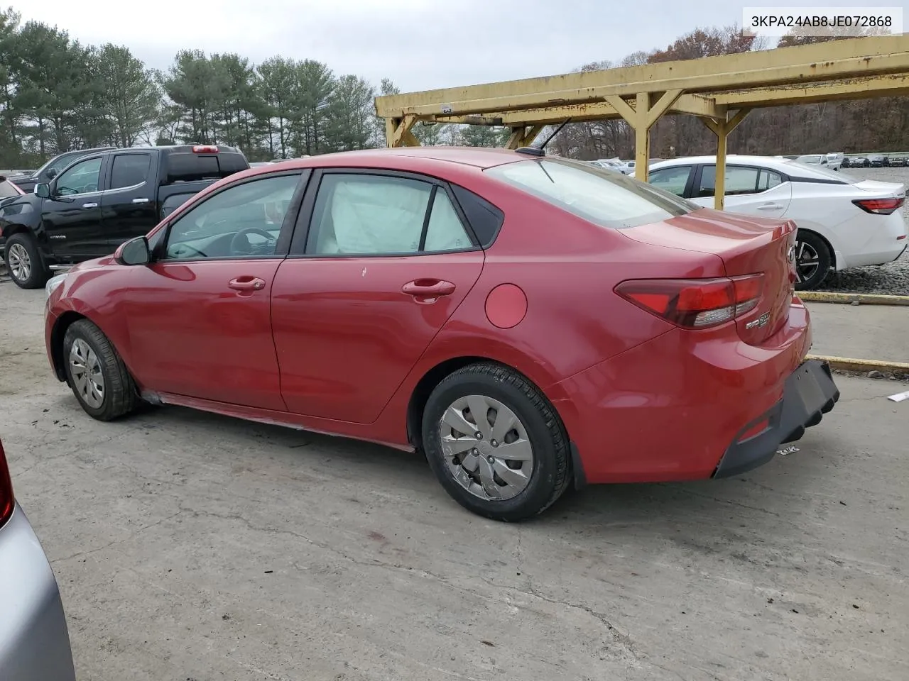 2018 Kia Rio Lx VIN: 3KPA24AB8JE072868 Lot: 80329814