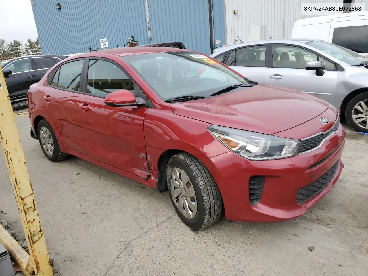 2018 Kia Rio Lx VIN: 3KPA24AB8JE072868 Lot: 80329814