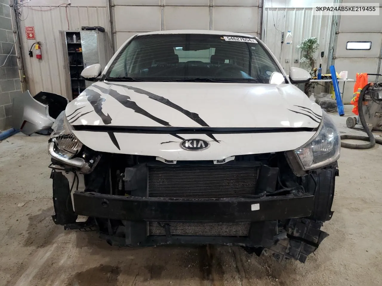 3KPA24AB5KE219455 2019 Kia Rio S