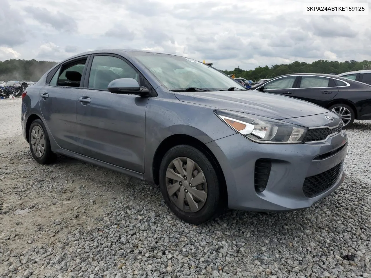 3KPA24AB1KE159125 2019 Kia Rio S