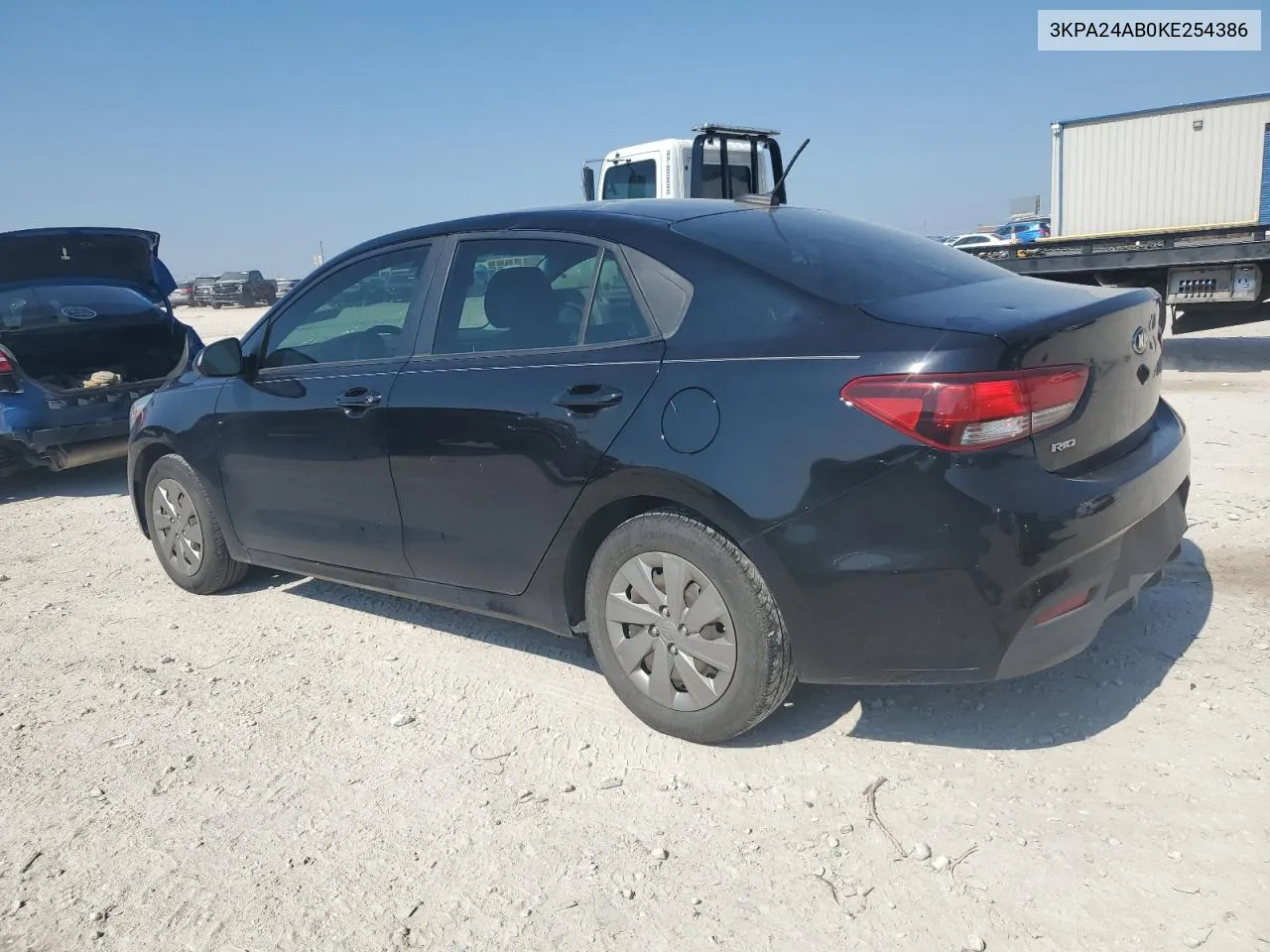 2019 Kia Rio S VIN: 3KPA24AB0KE254386 Lot: 58985374