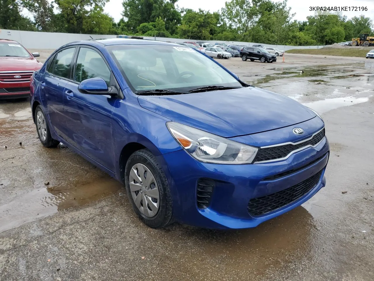 2019 Kia Rio S VIN: 3KPA24AB1KE172196 Lot: 61544114