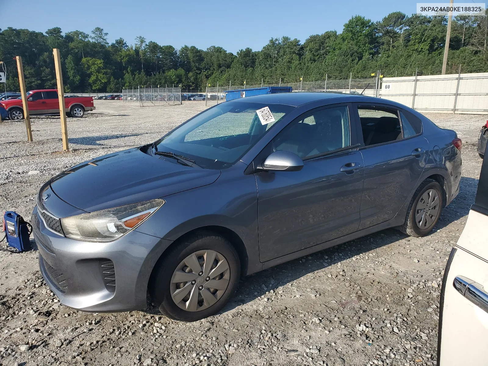 2019 Kia Rio S VIN: 3KPA24AB0KE188325 Lot: 64760854