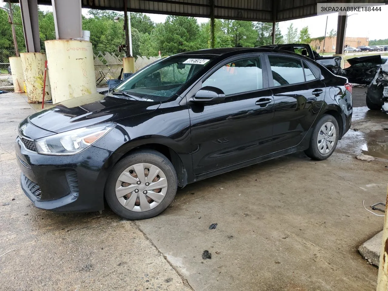 2019 Kia Rio S VIN: 3KPA24AB8KE188444 Lot: 66351504