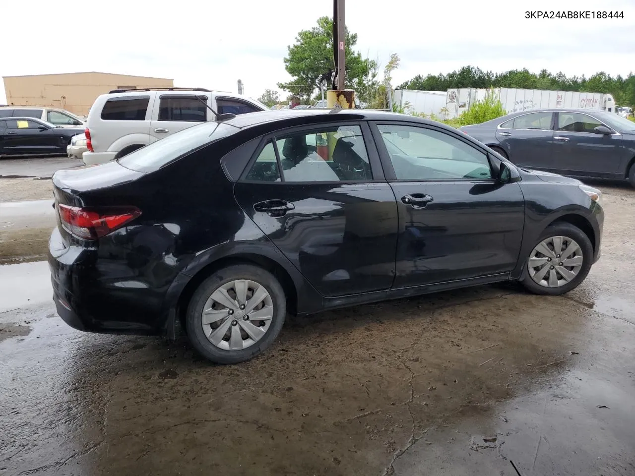 3KPA24AB8KE188444 2019 Kia Rio S