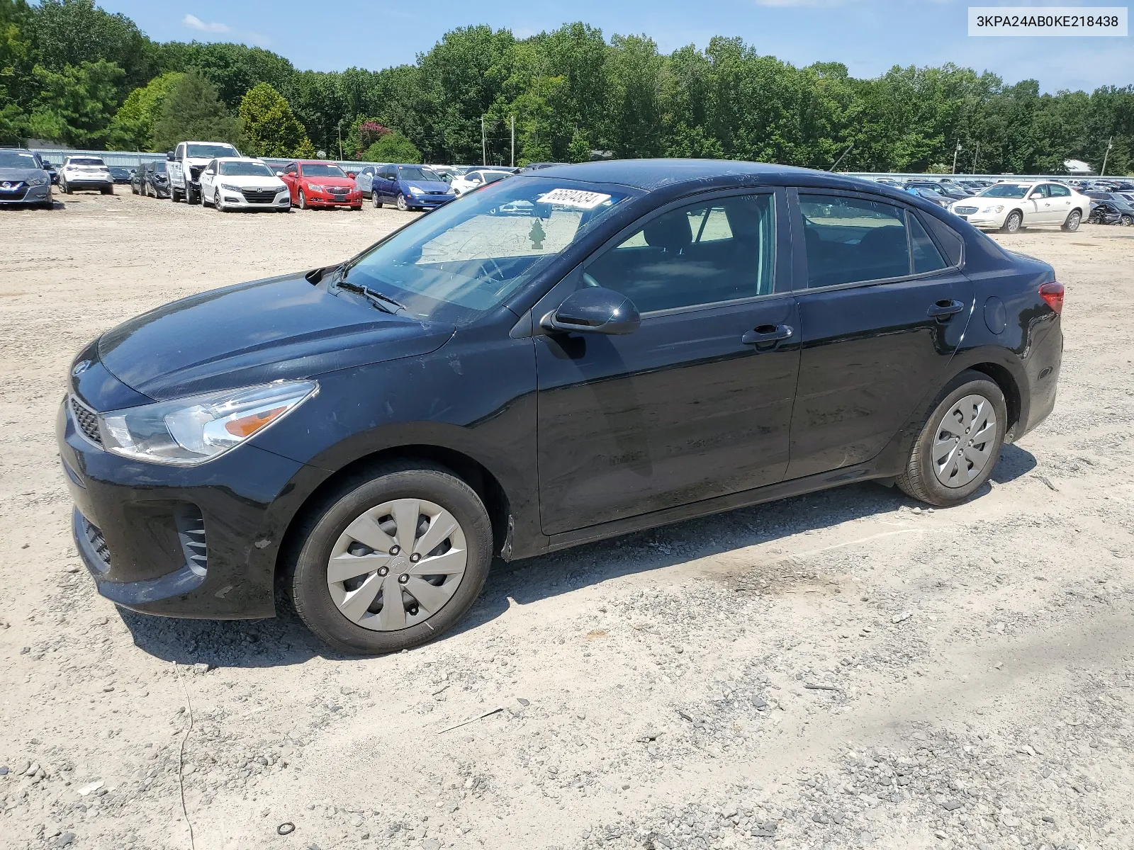 2019 Kia Rio S VIN: 3KPA24AB0KE218438 Lot: 66604834