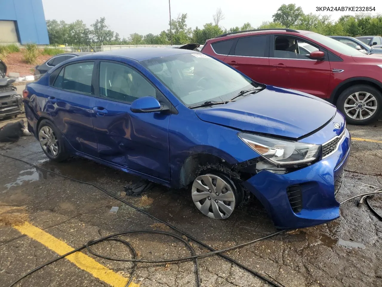 2019 Kia Rio S VIN: 3KPA24AB7KE232854 Lot: 67108594