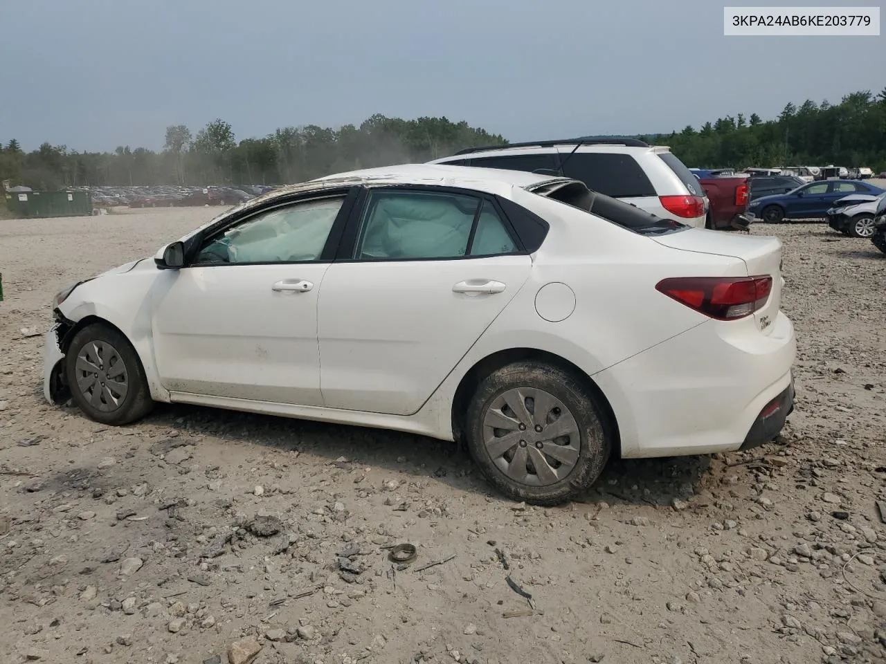 2019 Kia Rio S VIN: 3KPA24AB6KE203779 Lot: 67237064