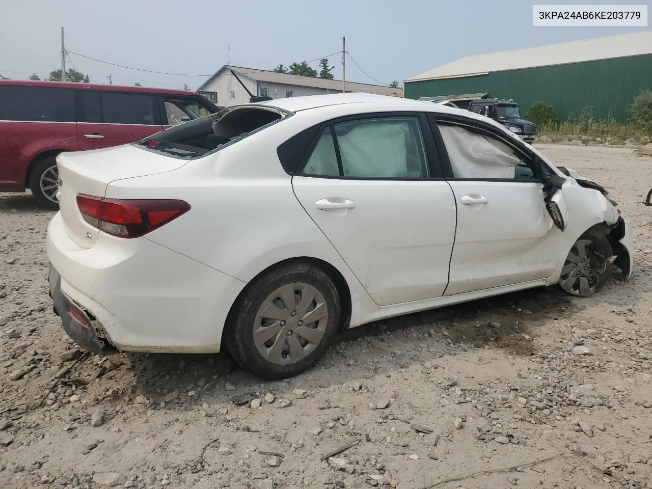 2019 Kia Rio S VIN: 3KPA24AB6KE203779 Lot: 67237064