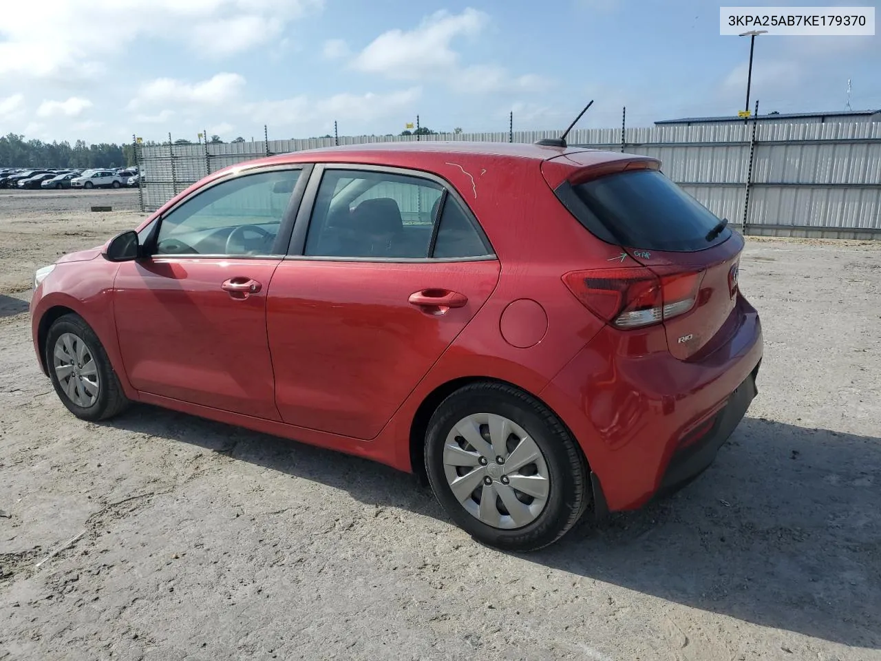 2019 Kia Rio S VIN: 3KPA25AB7KE179370 Lot: 67943234