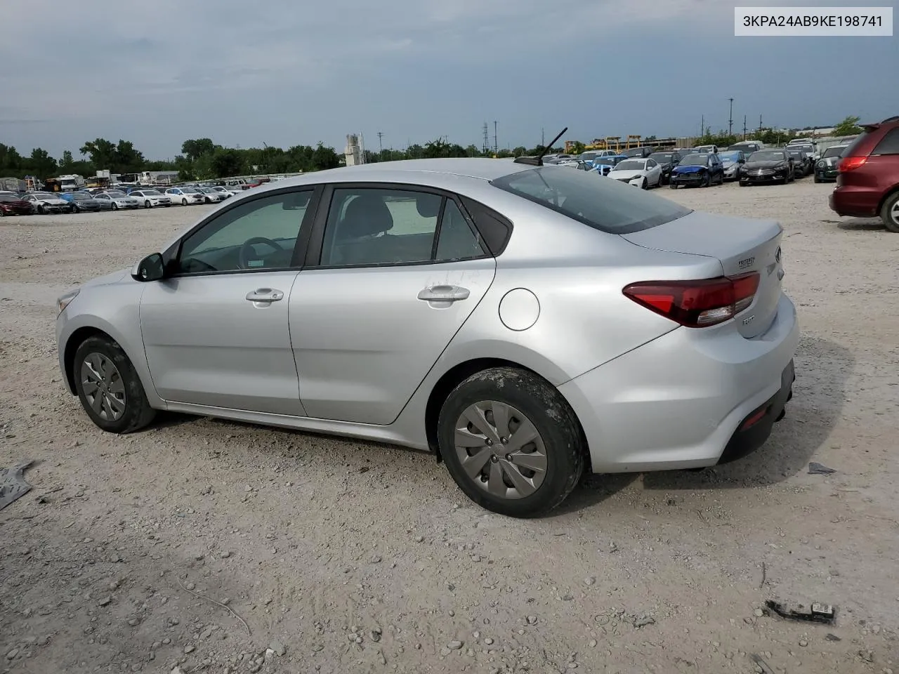 2019 Kia Rio S VIN: 3KPA24AB9KE198741 Lot: 68704144