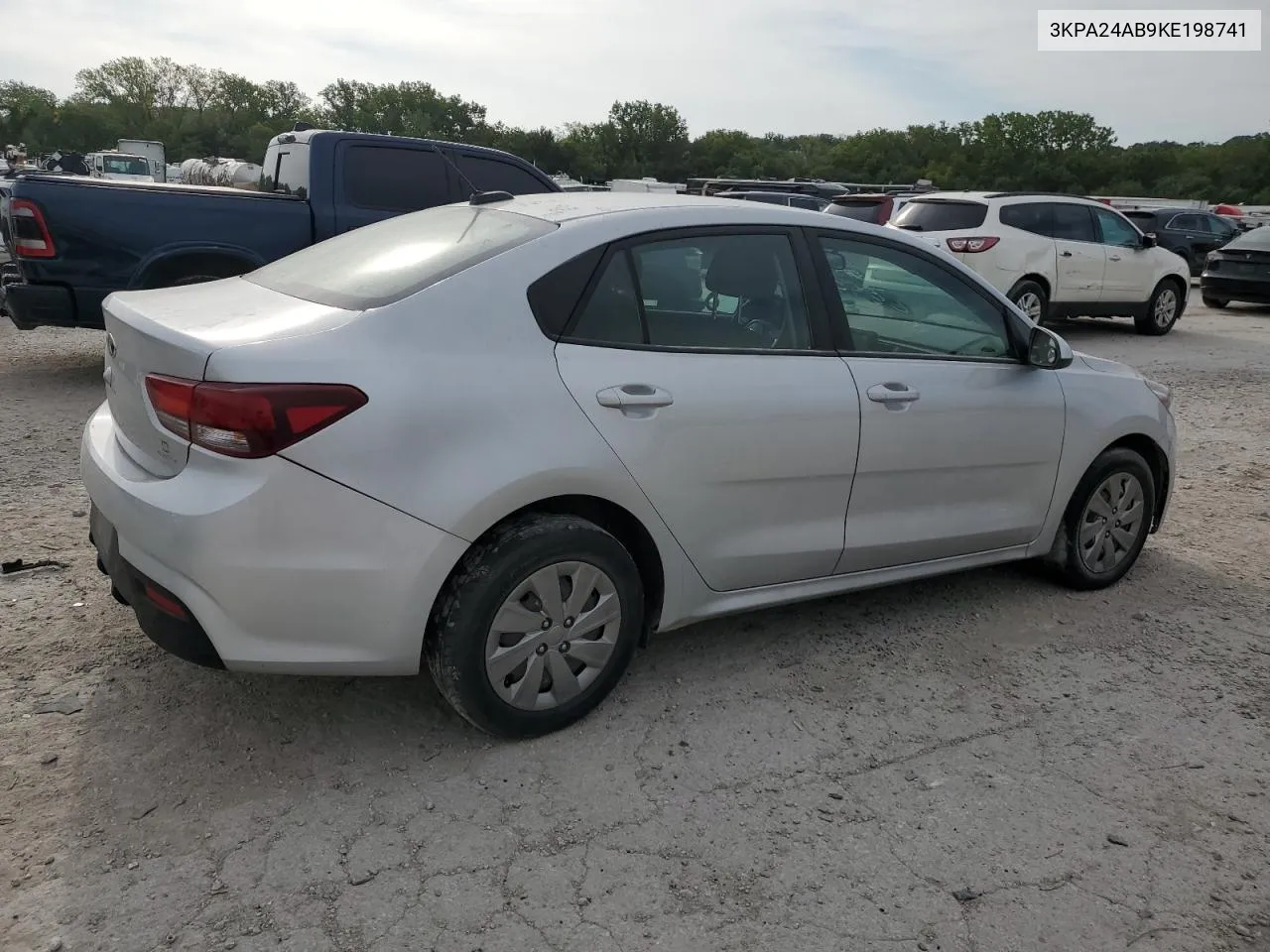 2019 Kia Rio S VIN: 3KPA24AB9KE198741 Lot: 68704144