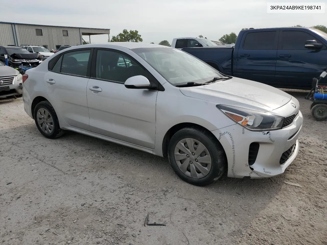 2019 Kia Rio S VIN: 3KPA24AB9KE198741 Lot: 68704144