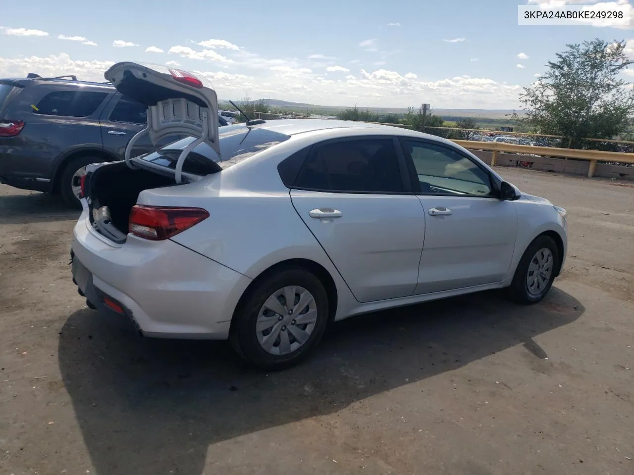 3KPA24AB0KE249298 2019 Kia Rio S