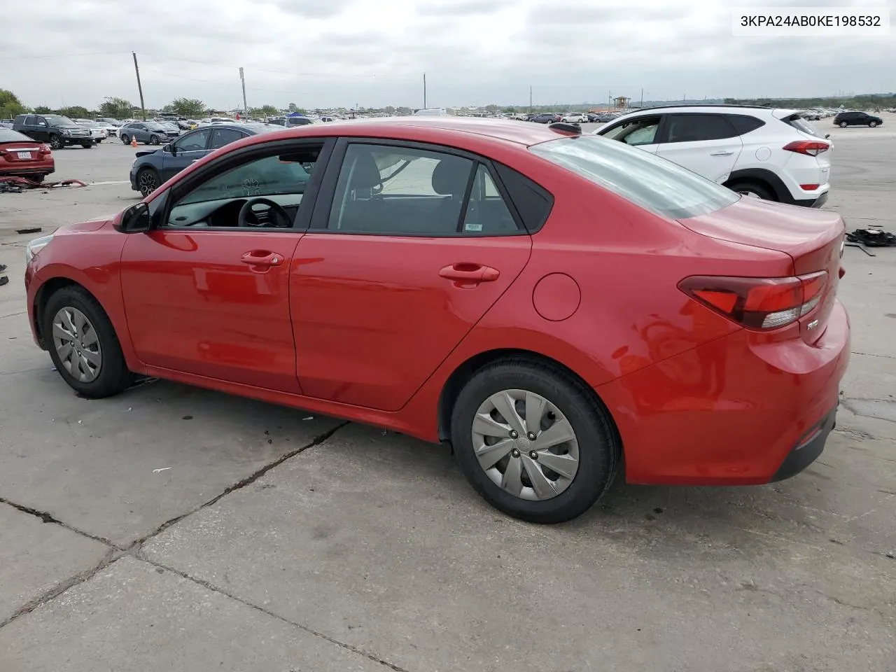 3KPA24AB0KE198532 2019 Kia Rio S