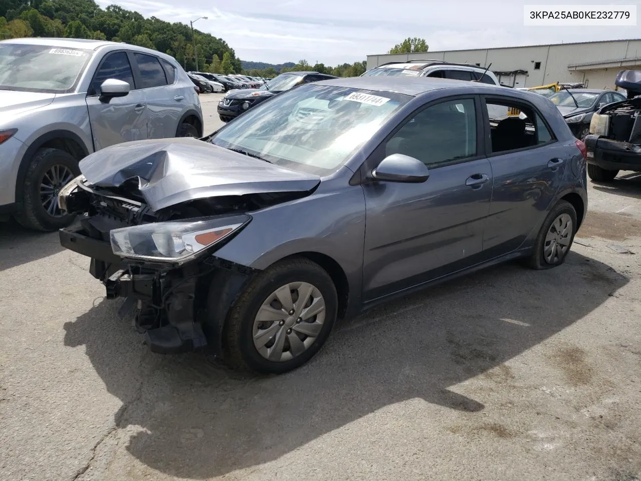 2019 Kia Rio S VIN: 3KPA25AB0KE232779 Lot: 69311744