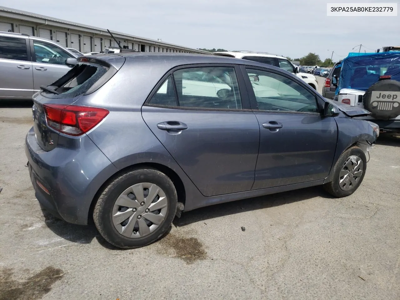 2019 Kia Rio S VIN: 3KPA25AB0KE232779 Lot: 69311744