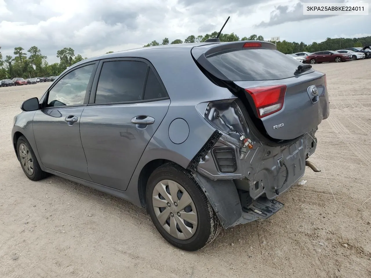 2019 Kia Rio S VIN: 3KPA25AB8KE224011 Lot: 69326334