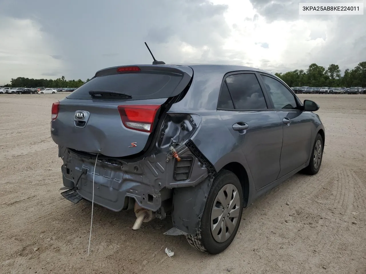 2019 Kia Rio S VIN: 3KPA25AB8KE224011 Lot: 69326334