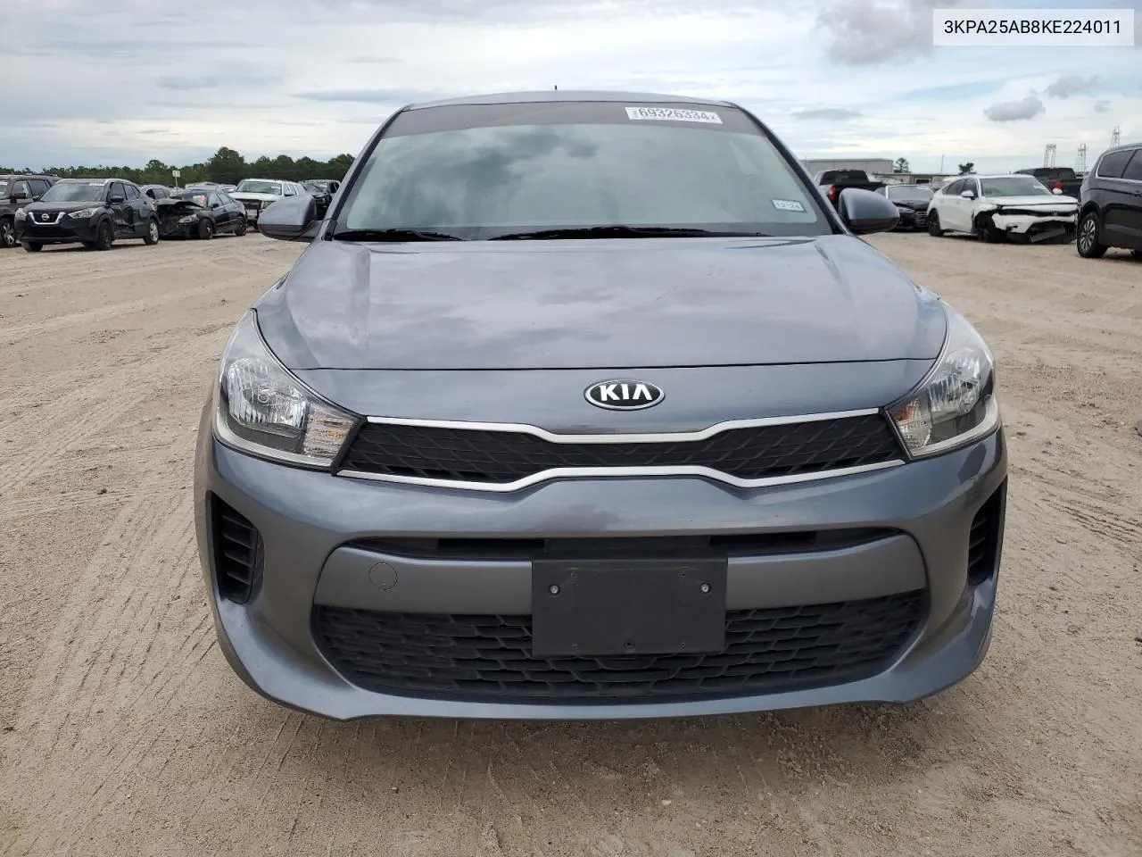 3KPA25AB8KE224011 2019 Kia Rio S