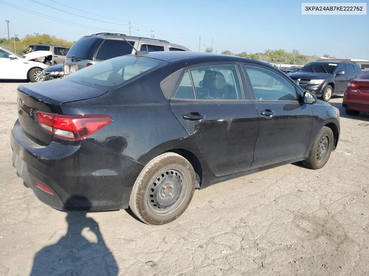 2019 Kia Rio S VIN: 3KPA24AB7KE222762 Lot: 69602764