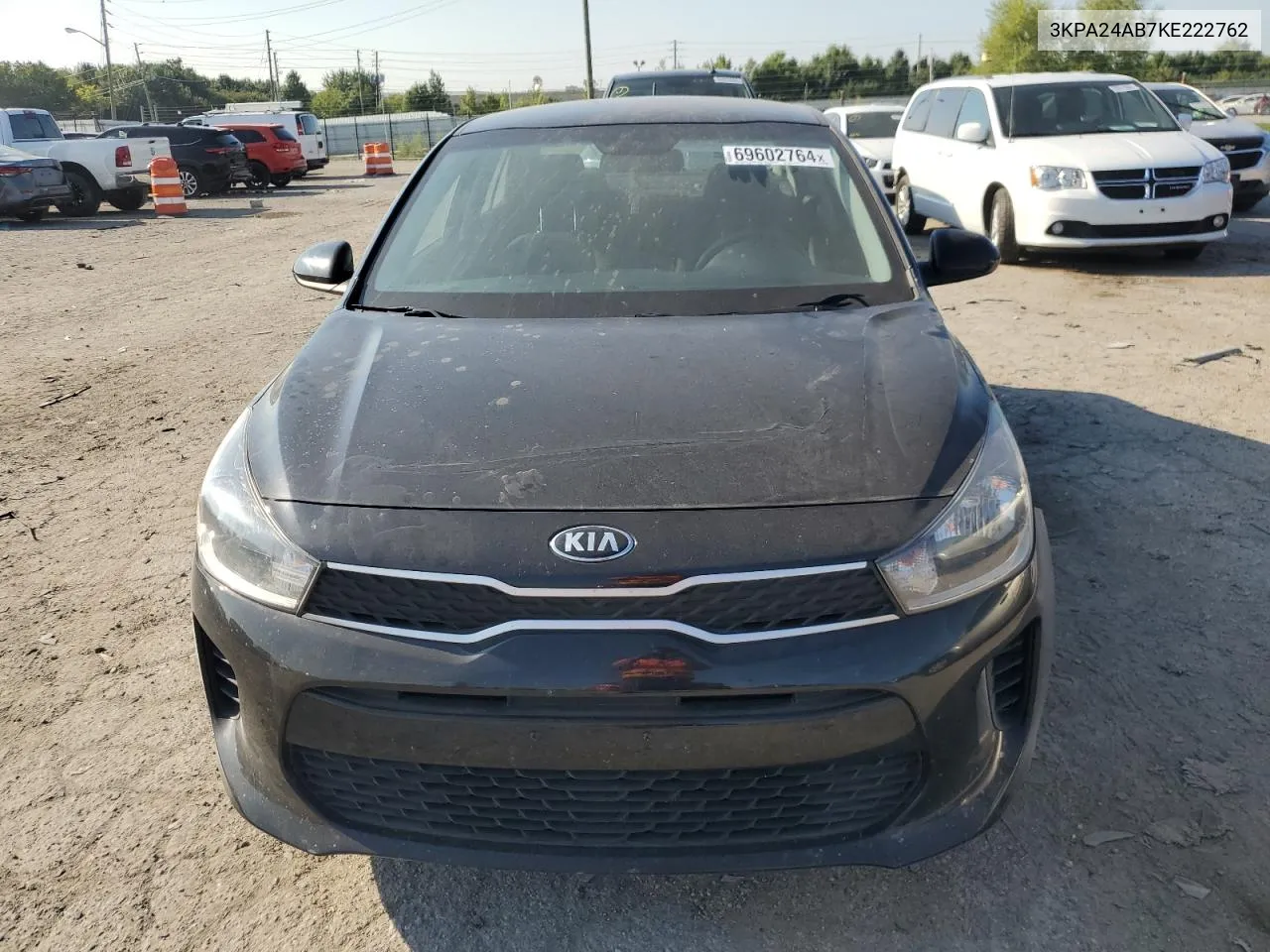 3KPA24AB7KE222762 2019 Kia Rio S