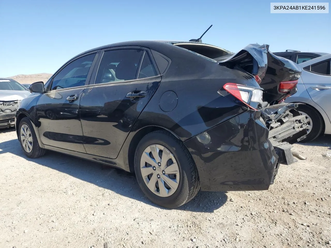 2019 Kia Rio S VIN: 3KPA24AB1KE241596 Lot: 69603574